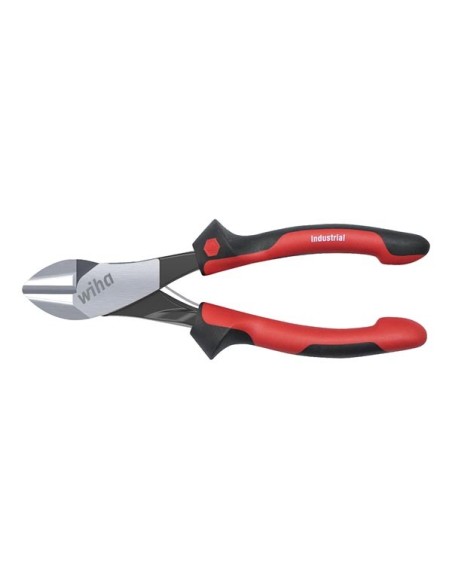 Wiha Pince coupante diagonale grande capacité Industrial avec DynamicJoint® avec ressort d'ouverture (40919) 160 mm