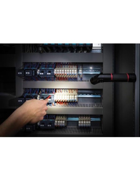 Wiha Taschenlampe mit LED, Laser und UV Licht  in Blister inkl. 3x AAA-Batterien (41286)