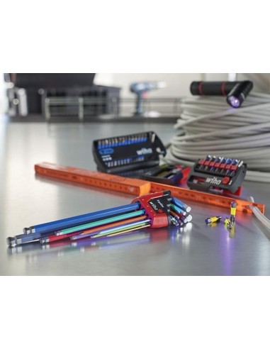Wiha L-key set in ErgoStar holder hexagonal...