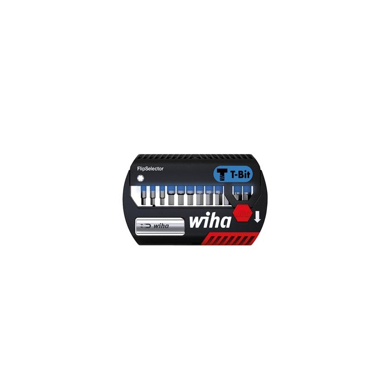Wiha Bitset FlipSelector T-bit 25 mm  Zeskant 13-delig 1/4" (41825)