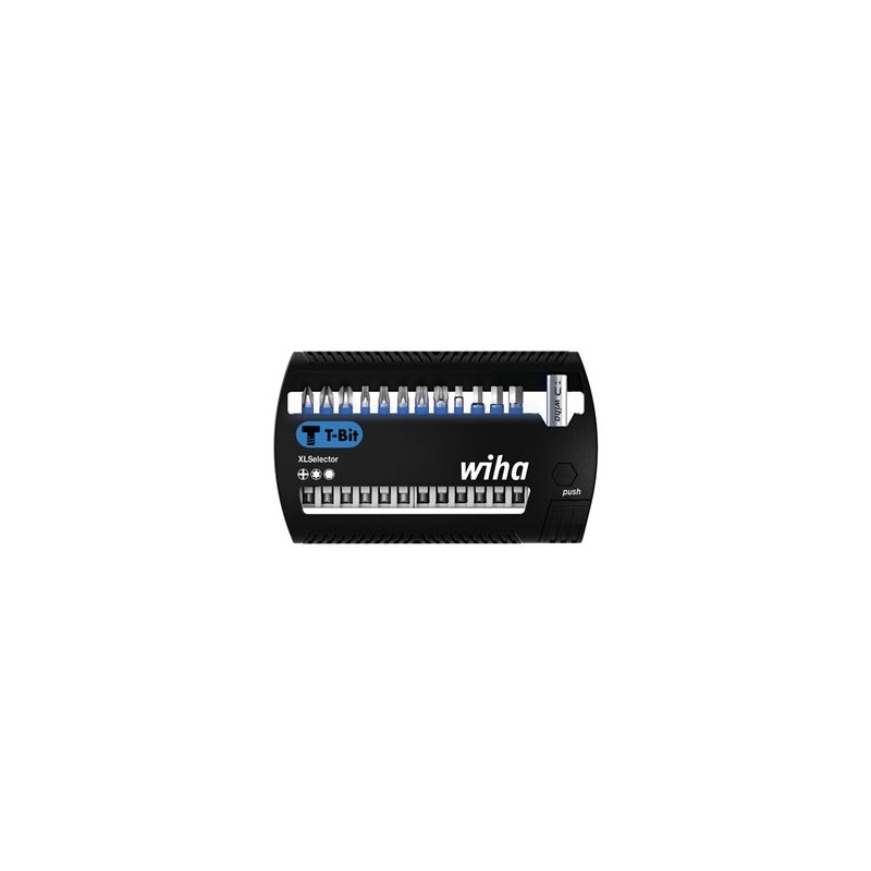 Wiha Bitset XLSelector T-bit 50 mm Phillips, TORX®, zeskant 13-delig 1/4" (41831)