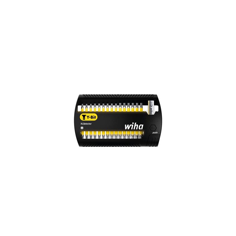 Wiha XLSelector Y bit set, 25 mm TORX® 31-pcs. 1/4" (41833)