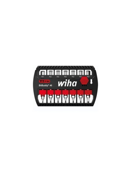 Wiha Bitset BitBuddy® TY-bit 49 mm Pozidriv 7-delig 1/4" (42099)