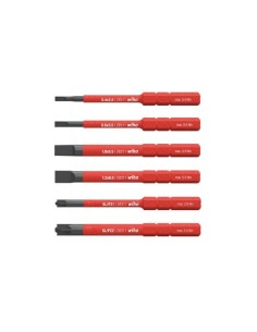 Wiha Jeu d'embouts slimBit electric Fente,...