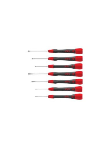 Wiha Fine screwdriver set PicoFinish® Slotted, Phillips 7-pcs. (42991)