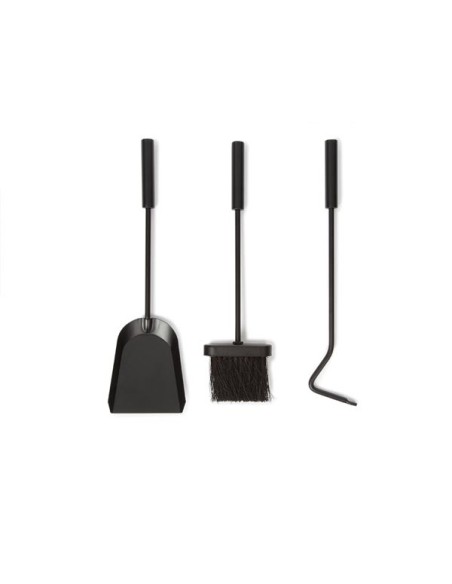 SET OF PELLET CAN - LARGE MODEL + FIREPLACE SET - 3 TOOLS