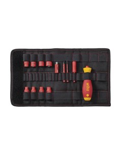 WIHA - SCHROEVENDRAAIER - EN DOPPENSET 1/4" SET...