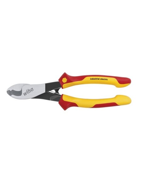 Wiha Kabelknipper Industrial electric met in- en uitschakelbare openingsveer (43662) 180 mm