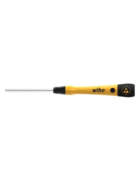 WIHA - SCREWDRIVER 275P PICOFINISH ESD HEX NUT DRIVER 3.0 x 60 mm