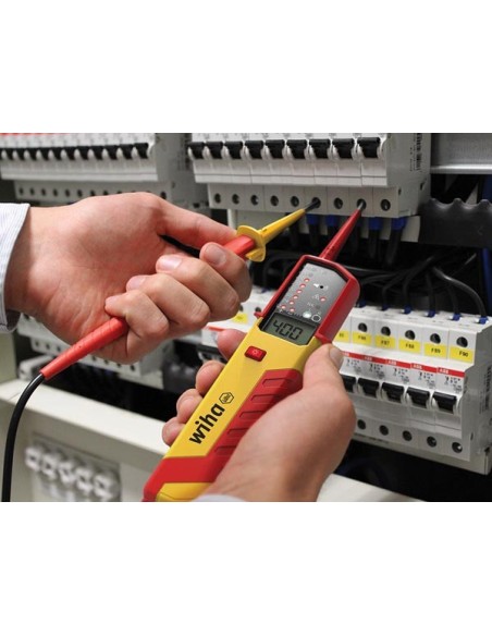 Wiha voltage and continuity tester eMobility 12-1.000 VAC - CAT IV (44319)