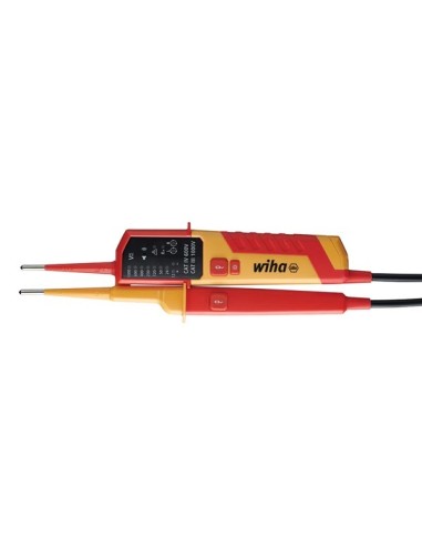 Wiha voltage and continuity tester 12-1.000 VAC/1500 VDC - CAT IV (45216)