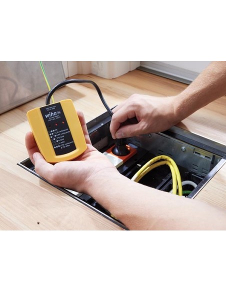 Wiha socket tester 230 VAC - CAT II (45220)