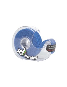 Klettband - Rolle 2m x 2cm - Farbe blau 2