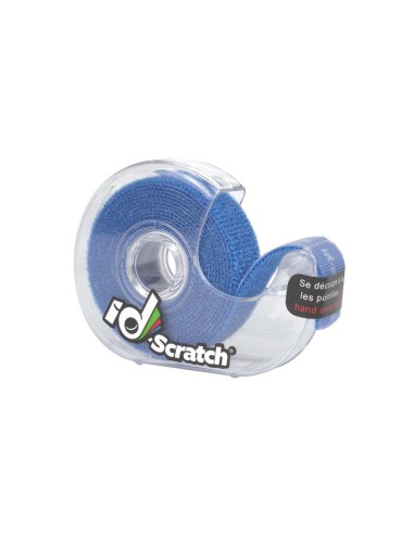 Klettband - Rolle 2m x 2cm - Farbe blau