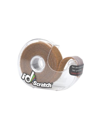 Klettband - Rolle 2m x 2cm - Farbe braun