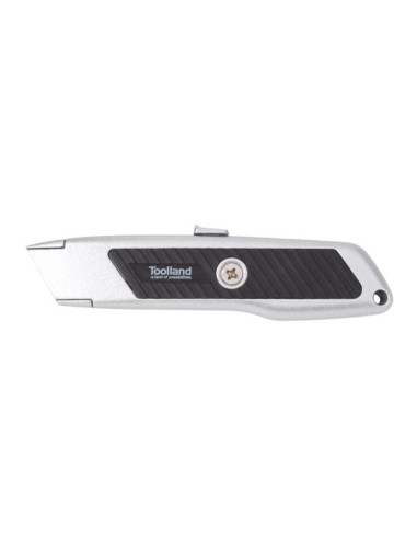 AUTO RETRACTABLE UTILITY KNIFE - METAL HOUSING