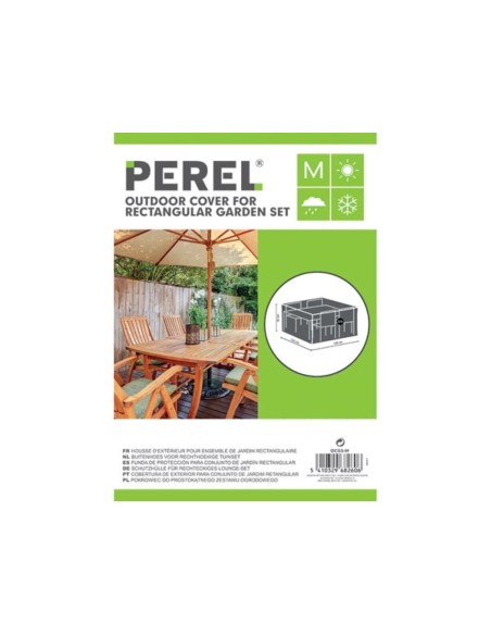 Housse d'extérieur pour ensemble de jardin rectangulaire - M