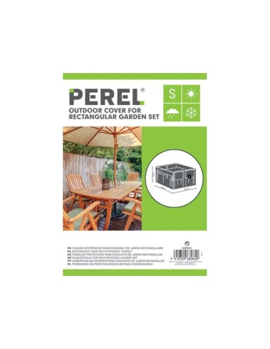 Outdoor cover for rectangular garden set - S