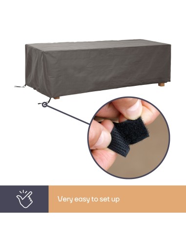 Schutzhülle für Gartentisch - max. 160 cm