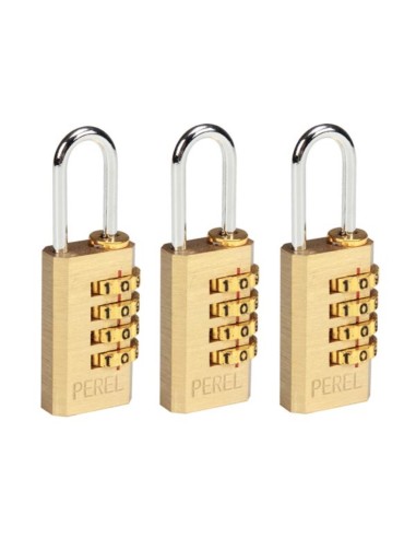 SET VAN 3 CIJFERHANGSLOTEN 20 mm