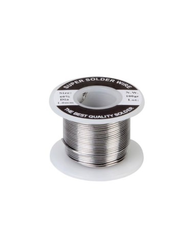 SOLDER Sn 60% Pb 40% - 1 mm 100 g