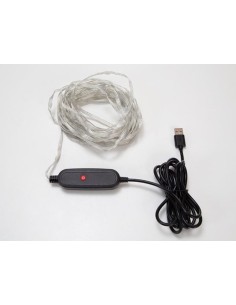 TUYA LED - 7.5 m - 75 multicolor lamps - transparant wire...