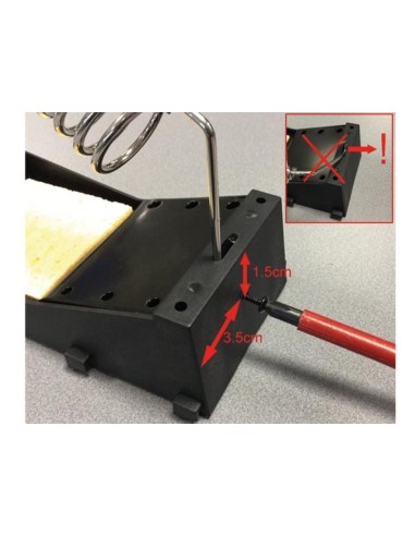 LÖTSTATION MIT KERAMISCHEM HEIZELEMENT - 48 W -...