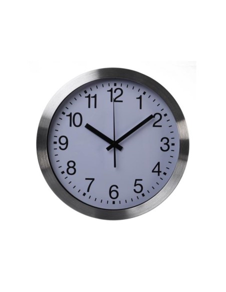 HORLOGE MURALE EN ALUMINIUM - Ø 30 cm