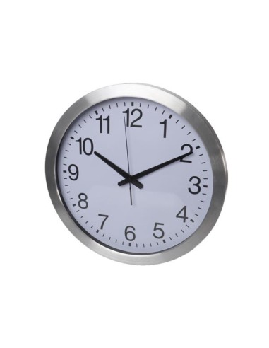 HORLOGE MURALE EN ALUMINIUM - Ø 40 cm