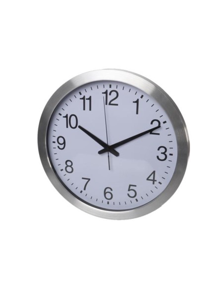 HORLOGE MURALE EN ALUMINIUM - Ø 40 cm