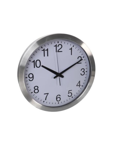 HORLOGE MURALE EN ALUMINIUM - Ø 40 cm