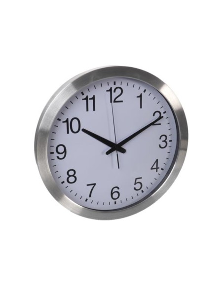 HORLOGE MURALE EN ALUMINIUM - Ø 40 cm