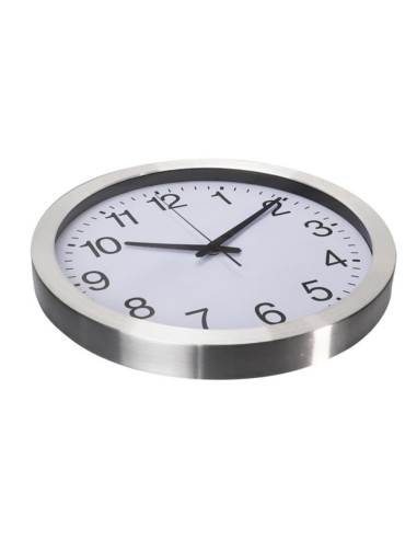 HORLOGE MURALE EN ALUMINIUM - Ø 40 cm