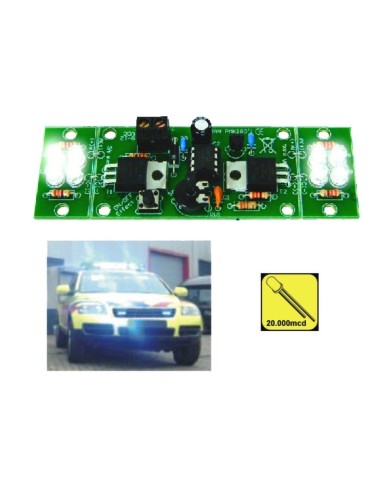CLIGNOTANT LED HI-POWER À 2 CANAUX