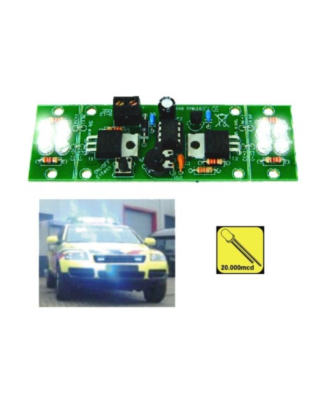 CLIGNOTANT LED HI-POWER À 2 CANAUX