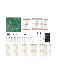 GEANIMEERDE KLOK MET 83 LEDs 2