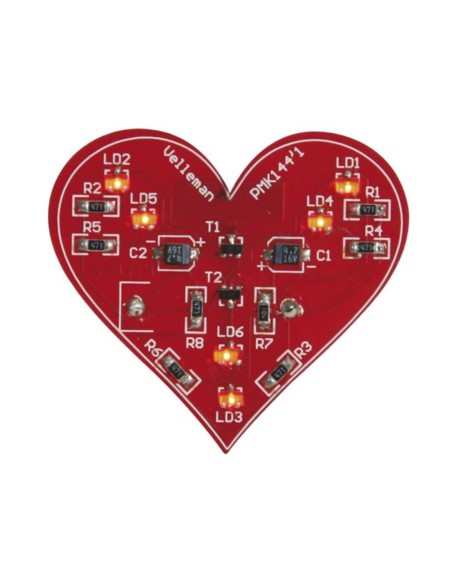 SMD FLASHING HEART