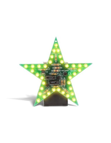 FLASHING YELLOW LED STAR