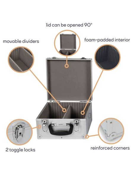 COFFRET 40 CD - 280 x 268 x 160 mm