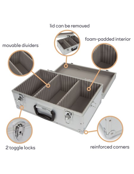 COFFRET 60 CD - 424 x 265 x 173 mm