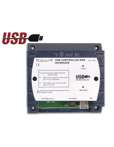 DMX-SCHNITTSTELLE ÜBER USB