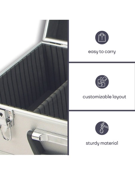 COFFRET 80 CD - 565 x 265 x 170 mm