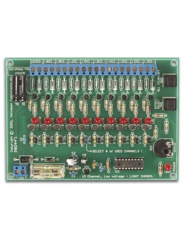 12V, 10-KANAALS LICHTEFFECTENGENERATOR