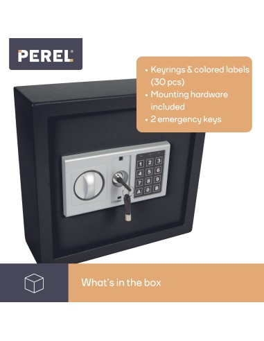 KEY LOCK SAFE - 28 x 30 x 10 cm - 30 keys
