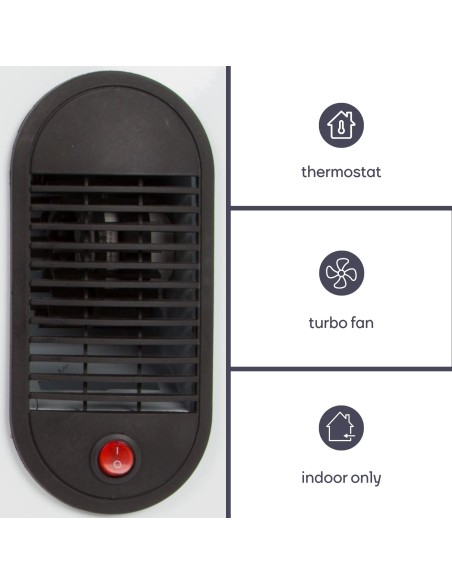 CONVECTOR HEATER - 3000 W - TURBO