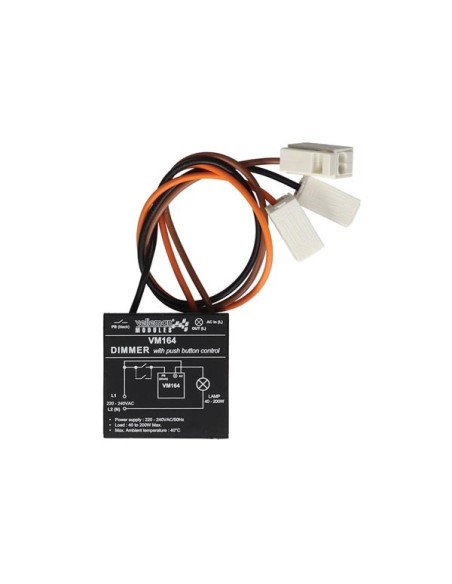MINI DIMMER WITH PUSHBUTTON CONTROL