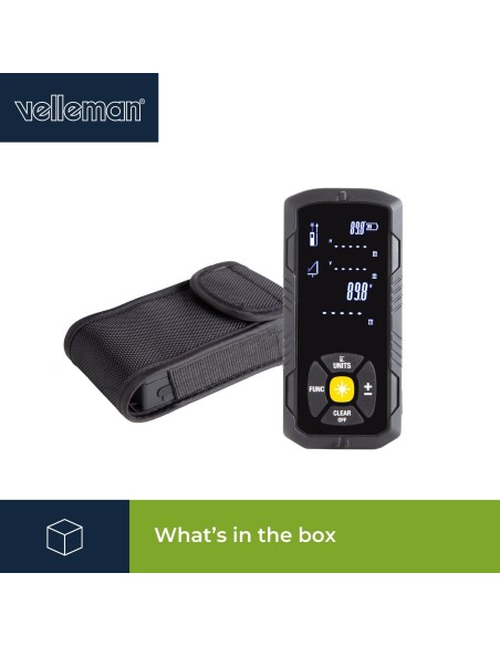 Digital laser distance meter - 50 m