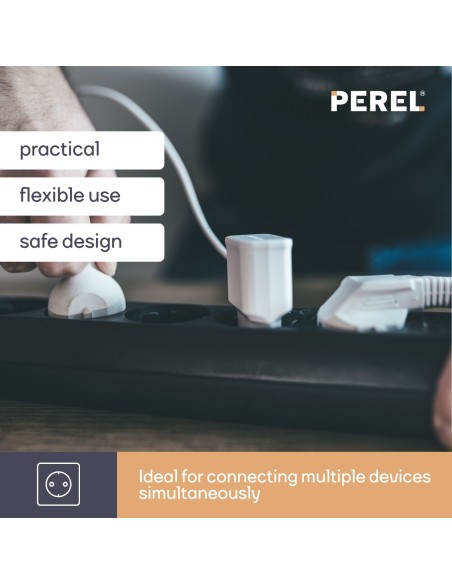 10-WAY SOCKET-OUTLET WITH OVERLOAD PROTECTION - PIN EARTH