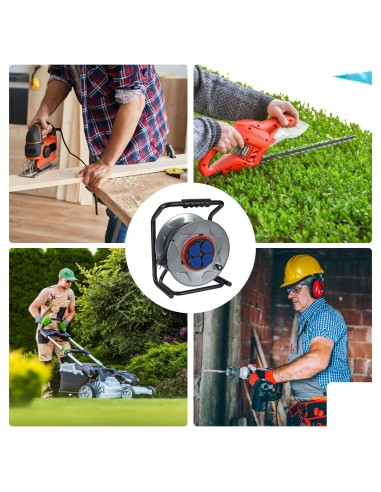 PROFESSIONAL NEOPRENE CABLE REEL WITH...