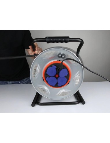 PROFESSIONAL NEOPRENE CABLE REEL WITH...